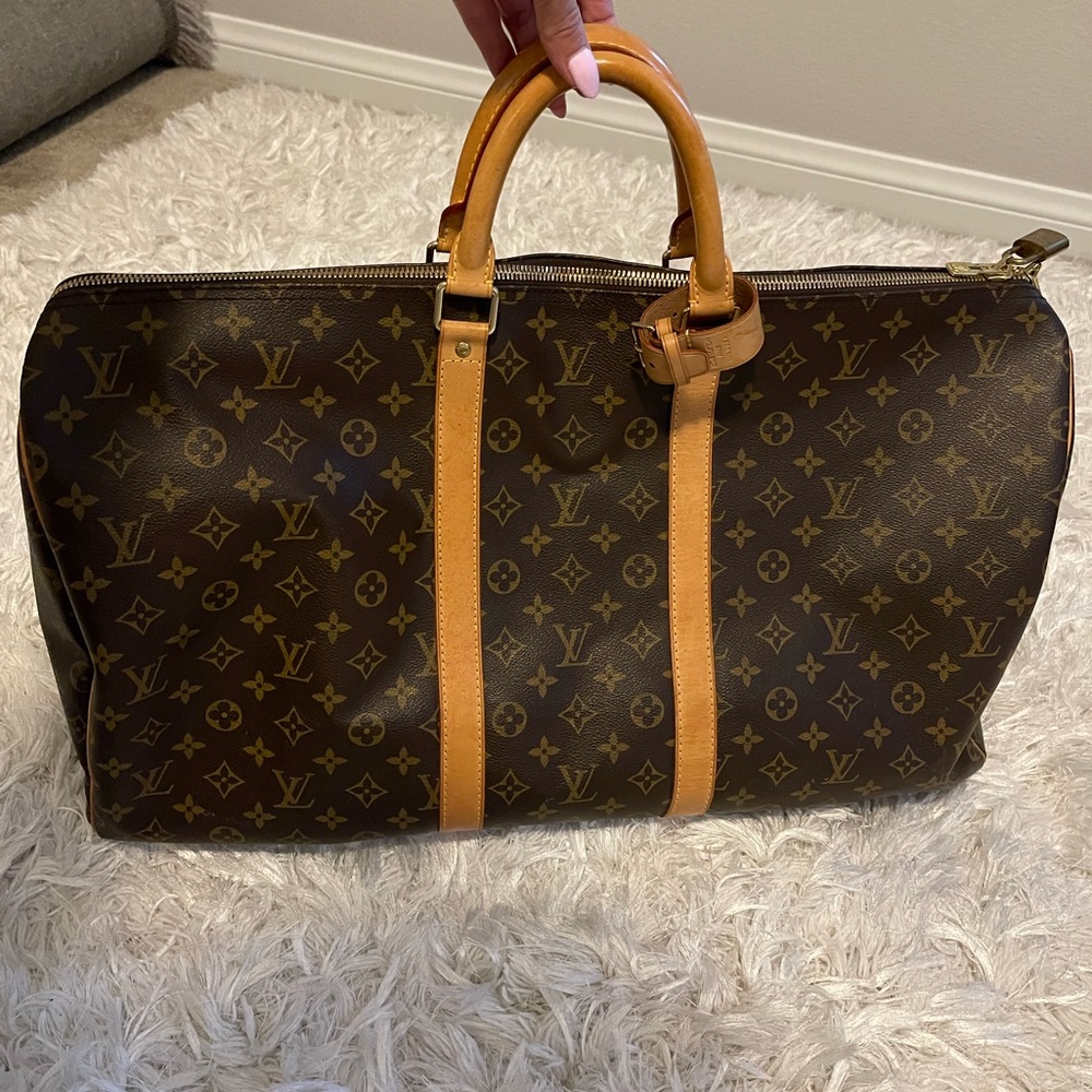 Authentic Louis Vuitton duffle